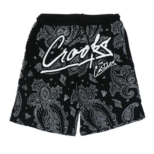 Crooks & Castles ON TOP Black Short Crooks & Castles ON TOP Black Short
