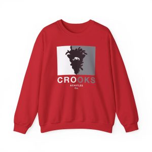 Crooks & Castles Stripe Medusa Sweatshirt