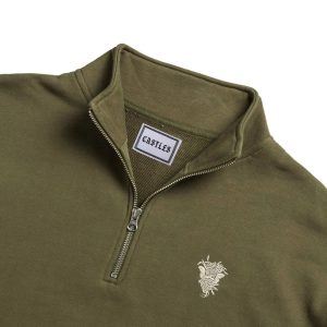 Crooks & Castles Half-Zip Sweatshirt