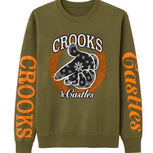 CROOKS & CASTLES GRAPHIC SWEATSHIRT
