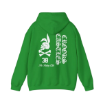 Skull Bunny Logo Hoodie Green