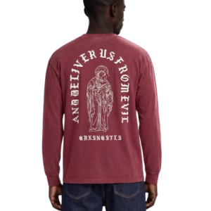 Crooks And Castles Deliver Us Long Sleeve Tee